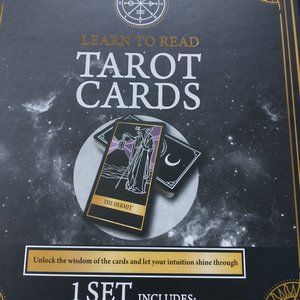 New Learn to read tarot set